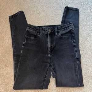 American Eagle Black Skinny Jeans